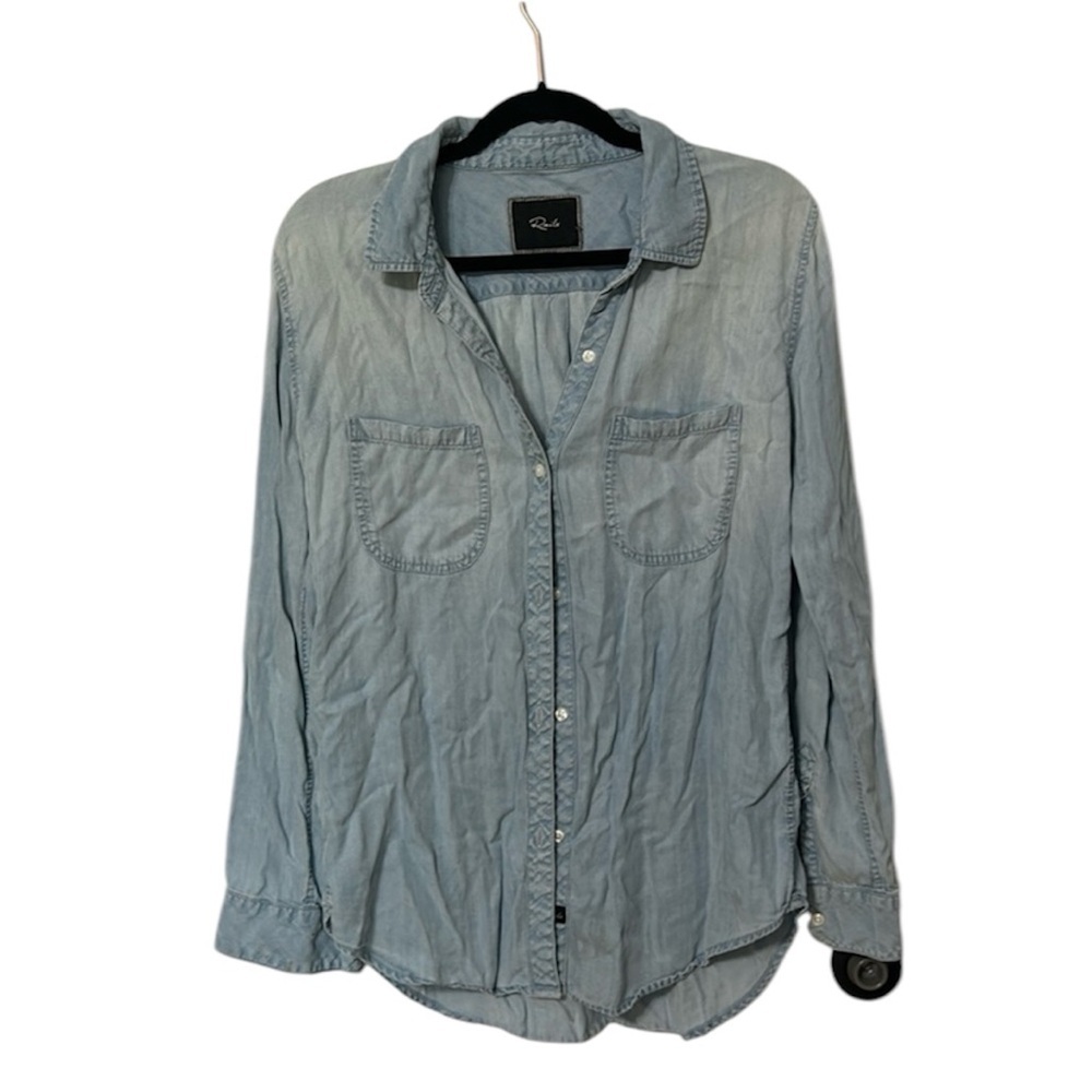 Rails denim chambray shirt size medium - Picture 2 of 6